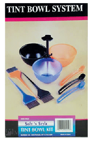 Soft'N Style Tint Bowl Kit  - #SNS-TBK -pc