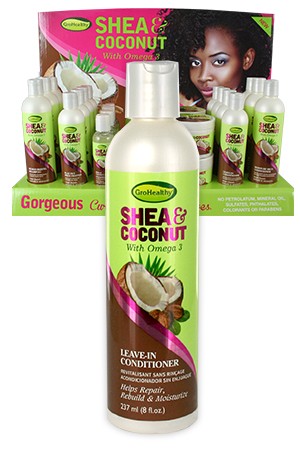 [Sofn'free-box#47] Grohealthy Shea&Coconut Leave-In Cond(8oz)