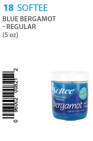 [Softee -box#18] Softee Blue Bergamot - Regular (5oz)