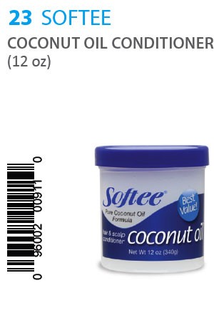 [Softee -box#23] Coconut Oil Conditioner (12oz)