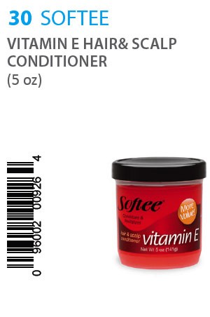 [Softee -box#30] Vitamin E Hair& Scalp Conditioner(5oz)