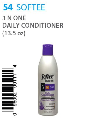 [Softee -box#54] 3 N One Daily Conditioner (13.5oz)