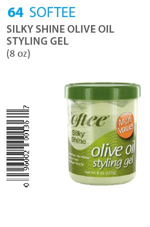 [Softee -box#64] Silky Shine Olive Oil Styling Gel (8oz)