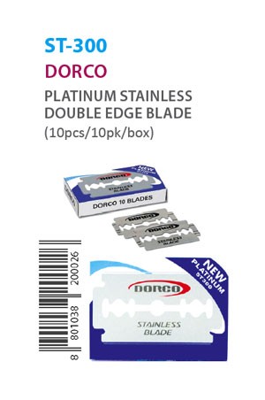 [Dorco-#ST-300] Stainless Double Edge Blade -box(blue)