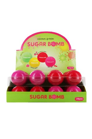 Sugar Bomb Moisture Lip Balm [24pcs/ds] - ds