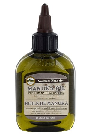 [Sunflower-box#52] Difeel Premium Natural Hair Oil (2.5 oz)-Manuka 