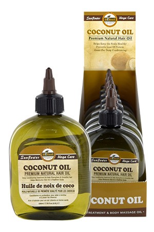 [Sunflower-box#43] Difeel Premium Natural Hair Oil -Coconut (7.78 oz)