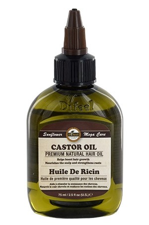 [Sunflower-box#49] Difeel Premium Natural Hair Oil (2.5 oz)-Castor 