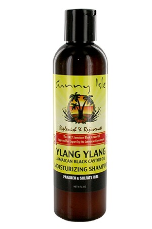 [Sunny Isle Jamaican Black Castor Oil-box#13] Shampoo Ylang Ylang 8oz