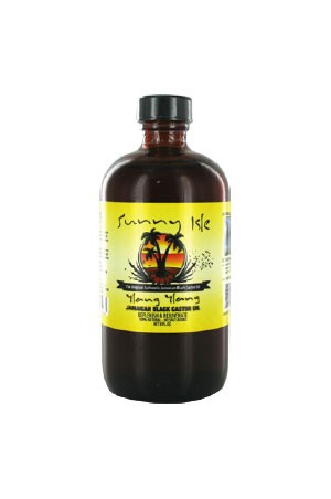 [Sunny Isle Jamaican Black Castor Oil-box#8] Ylang Ylang 8oz