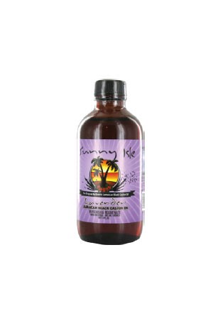 [Sunny Isle Jamaican Black Castor Oil-box#9] Lavender 4oz