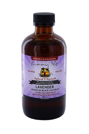 [Sunny Isle Jamaican Black Castor Oil-box#9B] Lavender(6 oz)