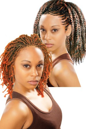 Synthetic Twin Afro Twist Braids