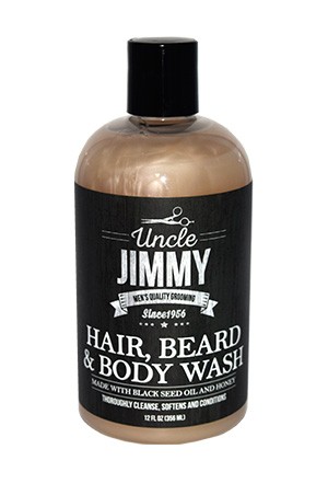 [Uncle Jimmy-box#4] Hair, Beard & Body Wash (12 oz)