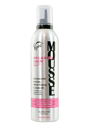 [Vigorol-box#10] Relaxed Hair Mousse(12oz)-Pink