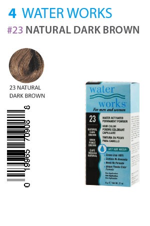 [Water Works-box#4] #23 Natural Dark Brown (0.21oz)