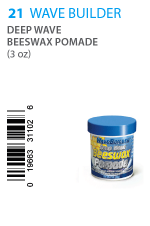 [Wave Builder-box#21] Deep Wave Beeswax Pomade (3oz)