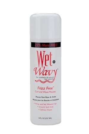 [Wet'n Wavy-box#11B] Frizz Free Curl and Wave Mousse (8 oz)