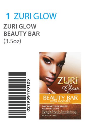 [ZURI-box#1] Glow Beauty Bar 3.5oz
