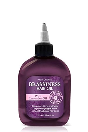 [Hair Chemist-box#6] Brassiness Hair Oil with Lavender Oil(2.5oz)