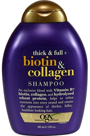 [Organix-box#20] Biotin & Collagen  Shampoo (13oz)