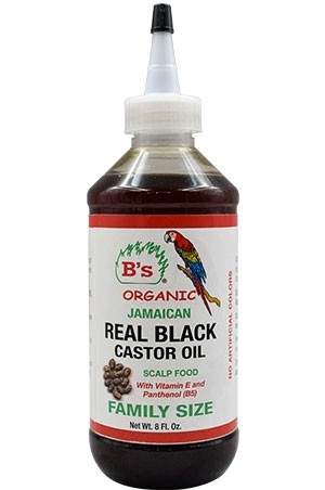 [B's Organic-box#30] Jamaican  Black Castor Oil -Family size(8oz)