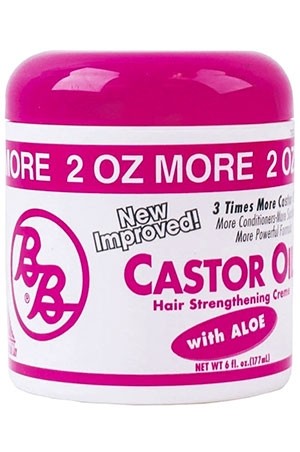 [Bronner Bros-box#9] Caster Oil Cream(6oz)