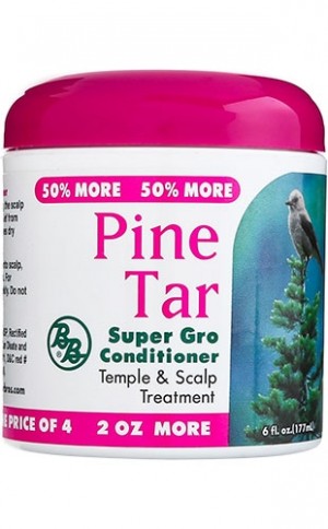 [Bronner Bros-box#26] Firm Super Gro Conditioner-Pine Tar(6oz)