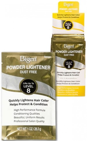 [Bigen-box#36] Powder Lightener-Dust Free(1oz/12pc/ds)-ds