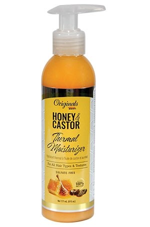 [Africa's Best-box#125] Honey & Castor Thermal Moisturizer(6oz)