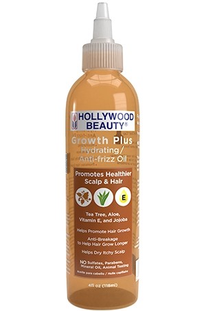 [Hollywood Beauty-box#93] Hair Growth Plus Hy/Anti Frizz Oil-Jojoba(4oz)