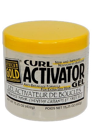 [African Gold-box#1] Curl Activator Gel (15.25oz)