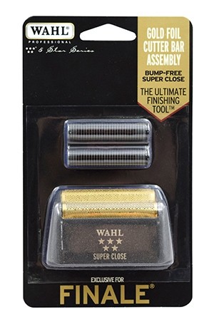 [WAHL-#55598] 5 Star Finale Replacement Gold Foil & Cutter Bar Assembly -Super Close