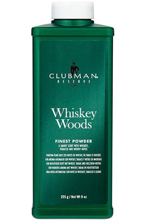 [Clubman-box#33] Pinaud  Wiskey Woods Finest Powder (9 oz)