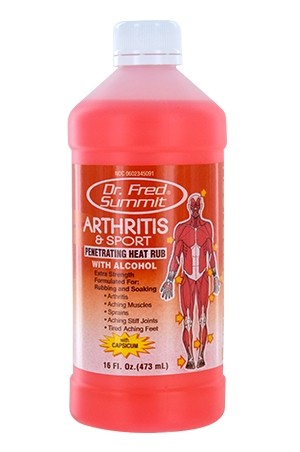 [Dr. Fred Summit-box#3] Arthritis & Sport - Penetrating Heat Rub(16oz)