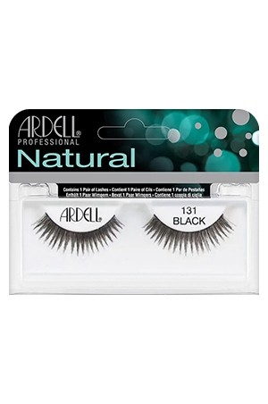 [Ardell-#65006] Natural Lashes - 131 Black