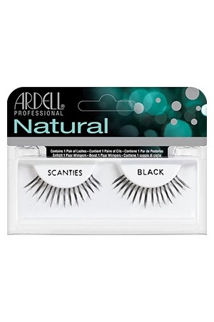 [Ardell-#65017] Natural Lashes - Scanties Black