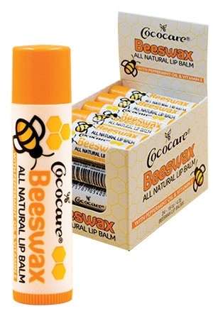 [Cococare-box#60] Beeswax Lip Balm(0.15oz/24pc/box) -pc