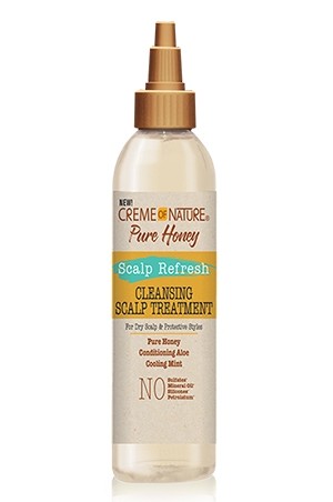 [Creme of Nature-box#155] Pure Honey Cleansing Scalp Treatment(8oz)