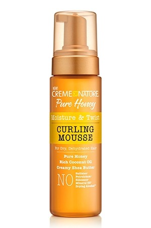 [Creme of Nature-box#94] Pure Honey Curling Mousse (7oz)