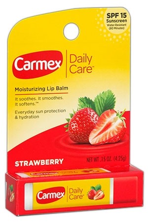 [Carmex-box#5A] Stick Lip Balm Straw w/SPF15 (0.15oz,12pc/box)