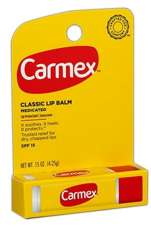 [Carmex-box#3] Stick Lip Balm Original (0.15oz, 12pc/box) 