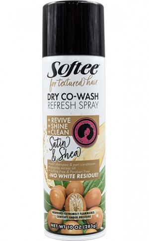 [Softee-box#97] Dry Co-wash Represh Spray-Satin&Shea(10oz)