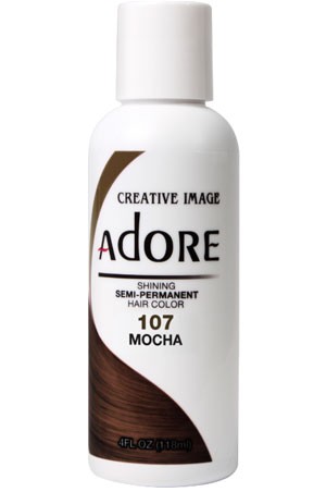 [Adore-box#1] Semi Permanent Hair Color (4 oz)- #107 Mocha
