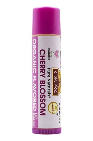 [Okay-box#75] Nourishing Lip balm Tube-Cherry Blossom (0.18oz x 12pc)