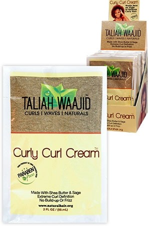 [Taliah Waajid-box#63] Black Earth CWN Curly Curl Cream(12pc/ds)