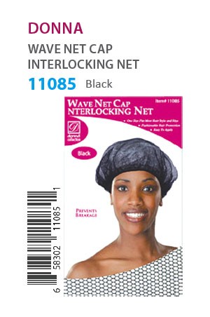 [Donna-#11085] Interlocking Net (Black) -dz