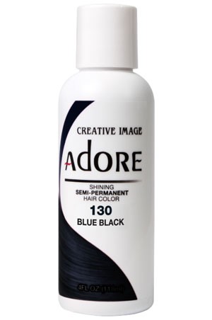 [Adore-box#1] Semi Permanent Hair Color (4 oz)- #130 Blue Black