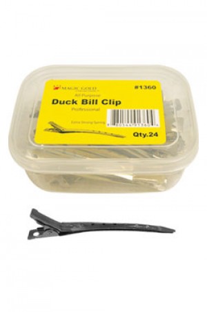 [Magic Gold-#1360] Duck Bill Clip (24pc/Jar)