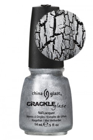 Crackle Glaze Metals Collection Platinum Pieces (Silver)#80763